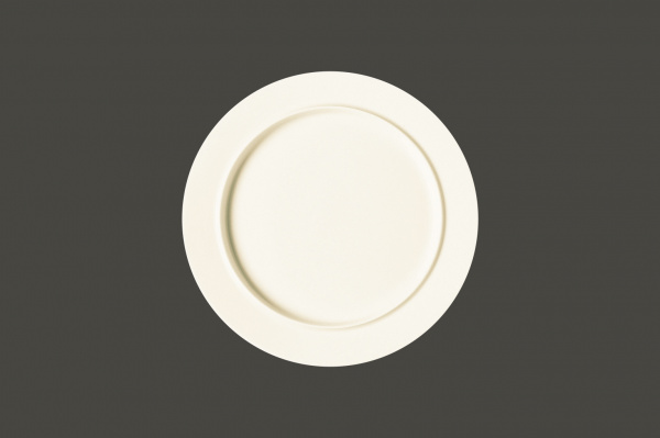 NOFP24 Тарелка круглая с внутренним бортом d=24 см., плоская, фарфор, Nordic, RAK Porcelain, ОАЭ