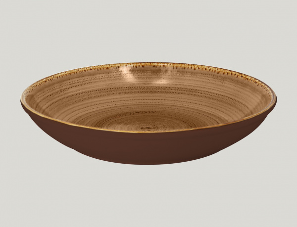 TWBUBC26SH Тарелка круглая 120cl d=26 см., глубокая "Coupe", фарфор, TWIRL, RAK Porcelain, ОАЭ
