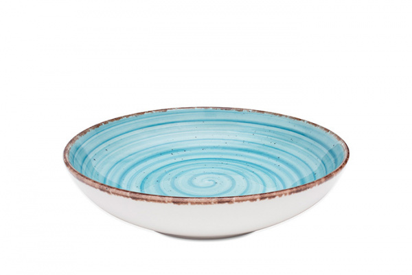 GBSEO20YKS50TM Салатник круглый  d=20см., (660мл)66 cl., фарфор, цвет голубой, Avanos,Turquoise