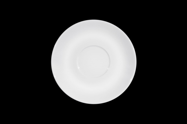 CS2529 Блюдце круглое  d=14.5 см., для чашки арт.S0246,S0875, фарфор,молочно-белый, Ivory, SandStone