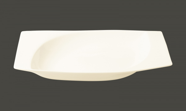 MZEP26 Тарелка прямоугольная  26x17 см., глубокая, фарфор, Mazza, RAK Porcelain, ОАЭ
