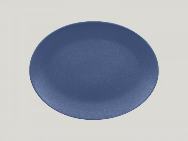 NFNNOP36OL Тарелка овальная  36х27 см., плоская, фарфор, NeoFusion Mellow, RAK Porcelain, ОАЭ