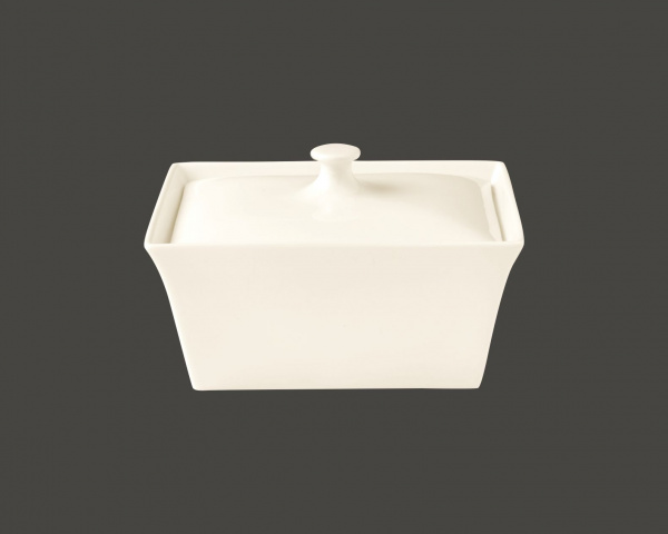 OPTU16 Емкость  для подачи с крышкой 16х13h=10см., (0.6л)60 cl., фарфор, Minimax, RAK Porcelain, ОАЭ