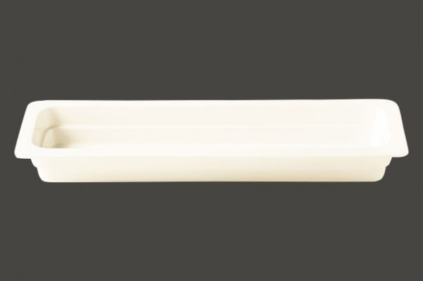 BUGN2.4 Гастроемкость для буфета, 2.6л., 530x162h=65мм., фарфор, RAK Porcelain, ОАЭ