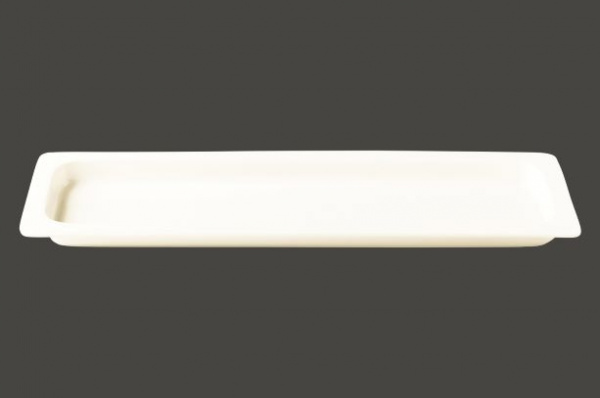 BUGN2.4F Гастроемкость для буфета, 1.25л., 530x162h=22мм., фарфор, RAK Porcelain, ОАЭ