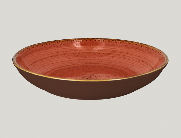 TWBUBC26CO Тарелка круглая 120cl d=26 см., глубокая "Coupe", фарфор, TWIRL, RAK Porcelain, ОАЭ