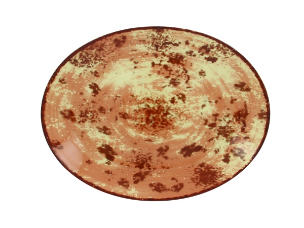 NNOP36PBR Тарелка овальная 36х27 см., плоская, фарфор, Peppery, RAK Porcelain, ОАЭ