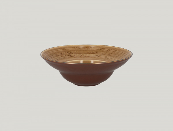 TWCLXD23SH Тарелка "Gourmet"круглая d=23 см., глубокая, фарфор, TWIRL, RAK Porcelain, ОАЭ