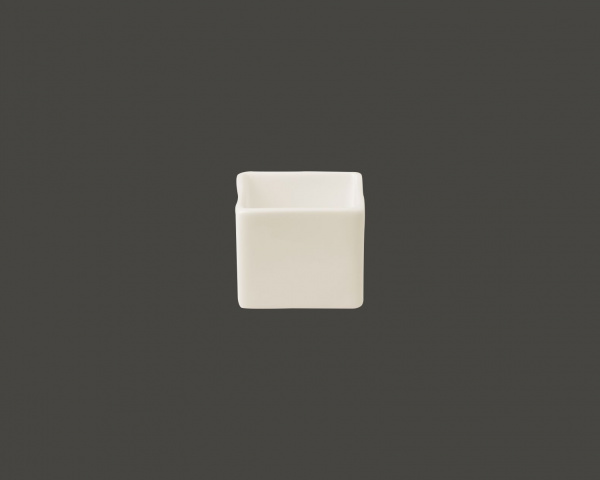 OPSD02 Емкость  для подачи квадратная 5х5h=4см., (0.06л)6 cl., фарфор, Minimax, RAK Porcelain, ОАЭ