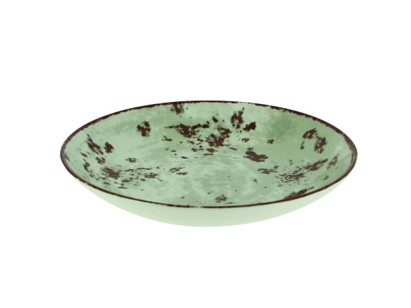 BUBC26PGY Тарелка "Coupe" круглая d=26 см., глубокая, фарфор, Peppery, RAK Porcelain, ОАЭ