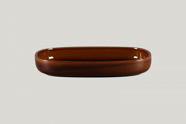 EAOD26HO Тарелка овальная глубокая 26х18 см., 1.12л, фарфор, Ease, RAK Porcelain, ОАЭ