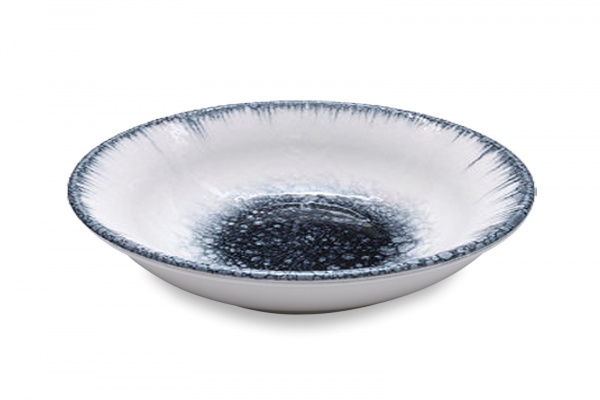 GBSEO20CKR14711 Салатник круглый  d=20см., (500мл)50 cl., фарфор цвет лазурь комб., Kaldera R14711