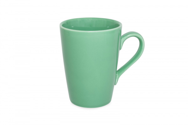 CS2583Green Кружка (300мл)30cl., фарфор,цвет зеленый, Lantana, SandStone, Китай