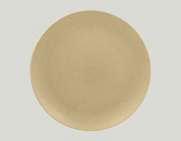 GNNNPR29AL Тарелка круглая "Coupe"  d=29  см., без борта, фарфор, Genesis Mat, RAK Porcelain, ОАЭ
