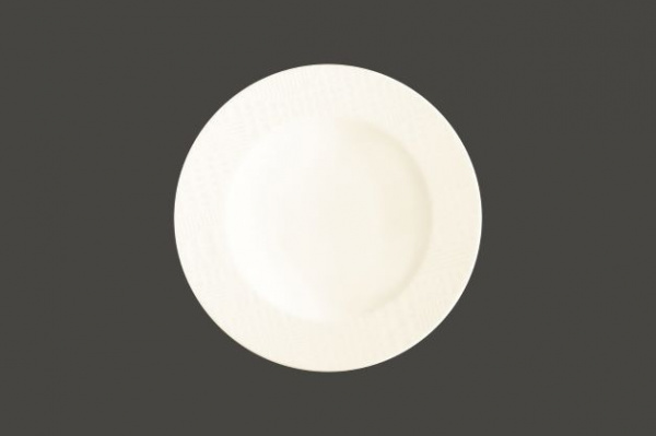 PXFP24 Тарелка круглая  d=24 см., плоская, фарфор, Pixel, RAK Porcelain, ОАЭ