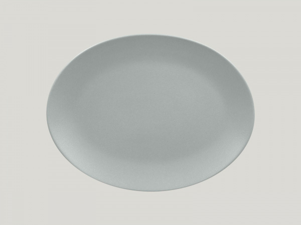 NFNNOP36PG  Тарелка овальная  36х27 см., плоская, фарфор, NeoFusion Mellow, RAK Porcelain, ОАЭ