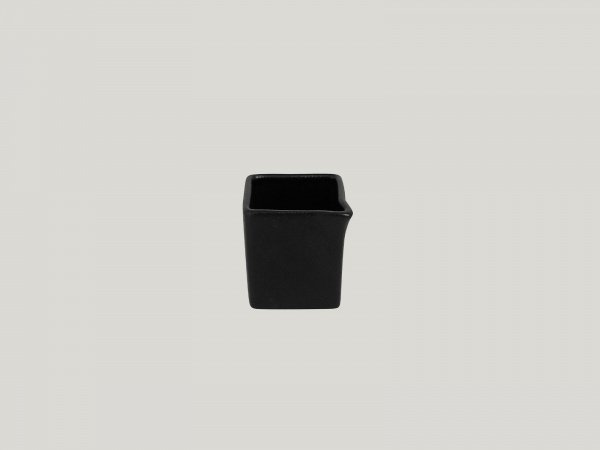 NFOPSD03BK Соусник -молочник 5х5h=6см 0.08л., фарфор, NeoFusion Volcano(черный), RAK Porcelain, ОАЭ