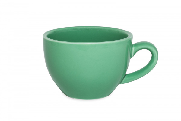 CS6651Green Чашка круглая не штабелируемая (230мл)23 cl., фарфор,цвет зеленый, Lantana, SandStone, К