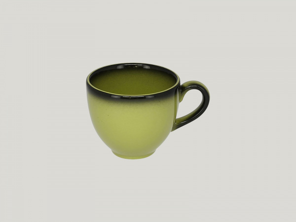 LECLCU09LG Чашка круглая  (90мл)9 cl., фарфор,цвет светло-зеленый, Lea, RAK Porcelain, ОАЭ
