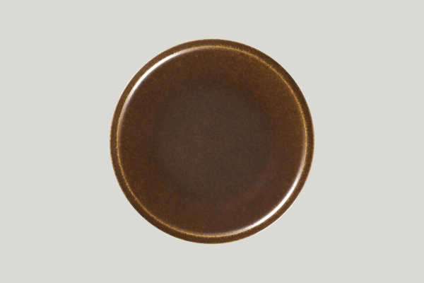 EACP24RT Тарелка круглая "Coupe"  d=24 см., плоская, фарфор, Ease, RAK Porcelain, ОАЭ