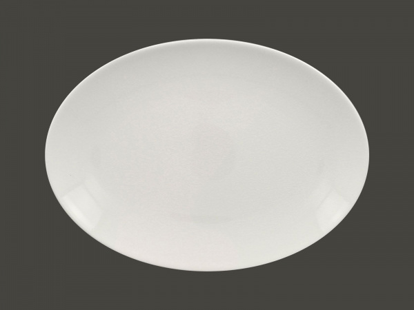 VNNNOP36WH Тарелка овальная  36х27 см., плоская, фарфор,цвет белый, Vintage, RAK Porcelain, ОАЭ