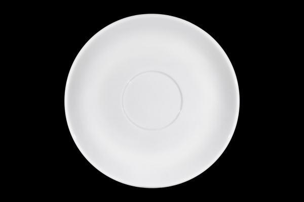 CS4699 Блюдце круглое  d=18.3 см., для чашки 420мл арт.CS4698, фарфор, Ivory, SandStone, Китай